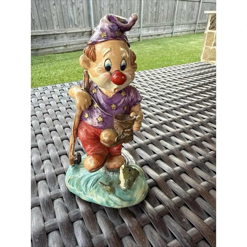 Clown Plastic Figure Desk shelf Decor